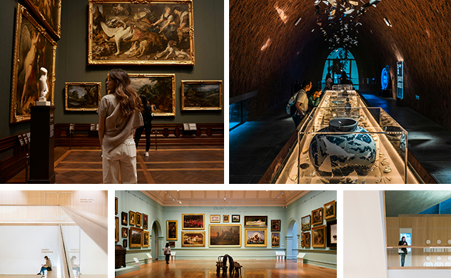 Application Scenario Diagram of the Smart Audio Guide System